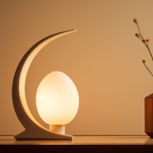 Curved Warm Lamp