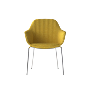 Yellow Cushion Chair